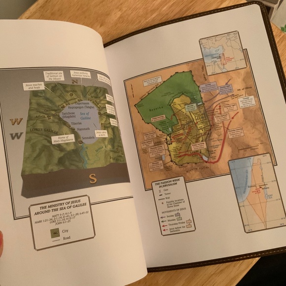 HCSB The Gospel Project Bible, Brown Leathertouch, Index Tabs (New in box) - Picture 9 of 16